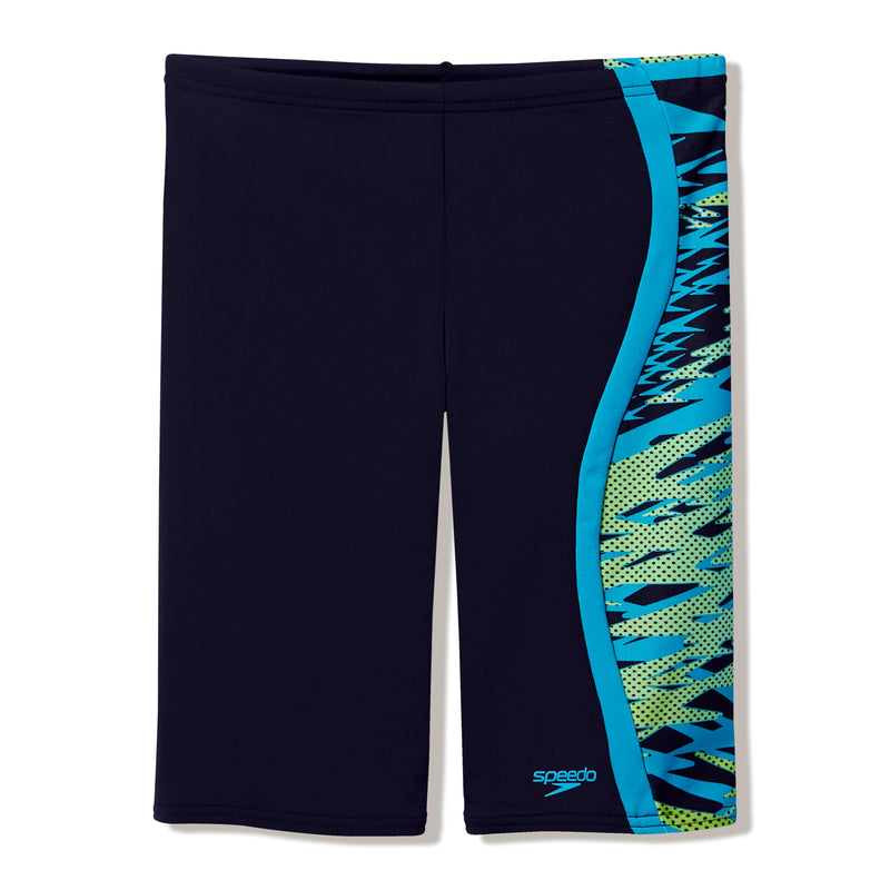 Speedo Boys Hyperboom Splice Jammer Swimmers Black