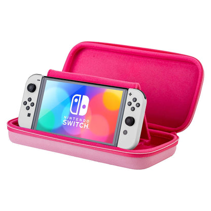R.D.S. INDUSTRIES, INC. – Game Traveler Licensed Deluxe Travel Case for Nintendo Switch, Nintendo Switch 2, OLED, Princess Peach (PP12