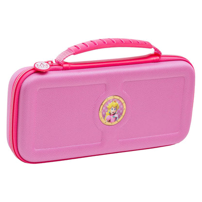 R.D.S. INDUSTRIES, INC. – Game Traveler Licensed Deluxe Travel Case for Nintendo Switch, Nintendo Switch 2, OLED, Princess Peach (PP12
