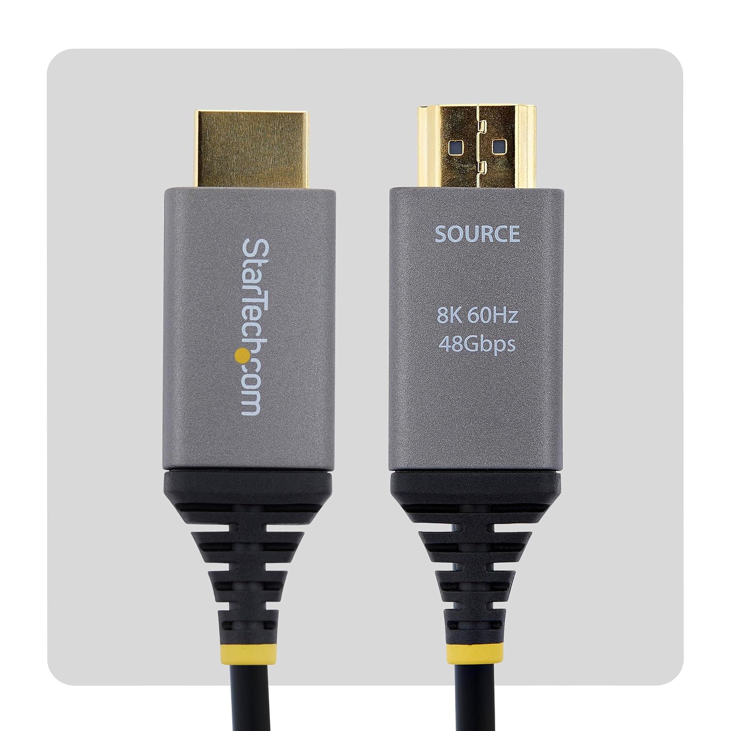 StarTech 30m (100ft) HDMI 2.1 Hybrid Active Optical Cable (AOC), CMP Plenum, 8K 60Hz, 48Gbps, Ultra High Speed HDMI 2.1/2.0 Cable