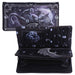 Nemesis Now Moon of Malpuss Embossed Purse - Gothic Cat Wallet Cult Cuties Crescent Moon Vampire Cat Zip Around Faux Leather Alternative Fashion Wallet, for Women & Alternative Style Lovers