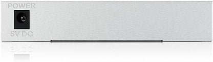 Zyxel 8-Port Gigabit Switch | Unmanaged | Desktop or Wall Mount | Easy Installation | Fanless | Metal Housing | Ethernet Splitter Network Hub | GS-108B v5