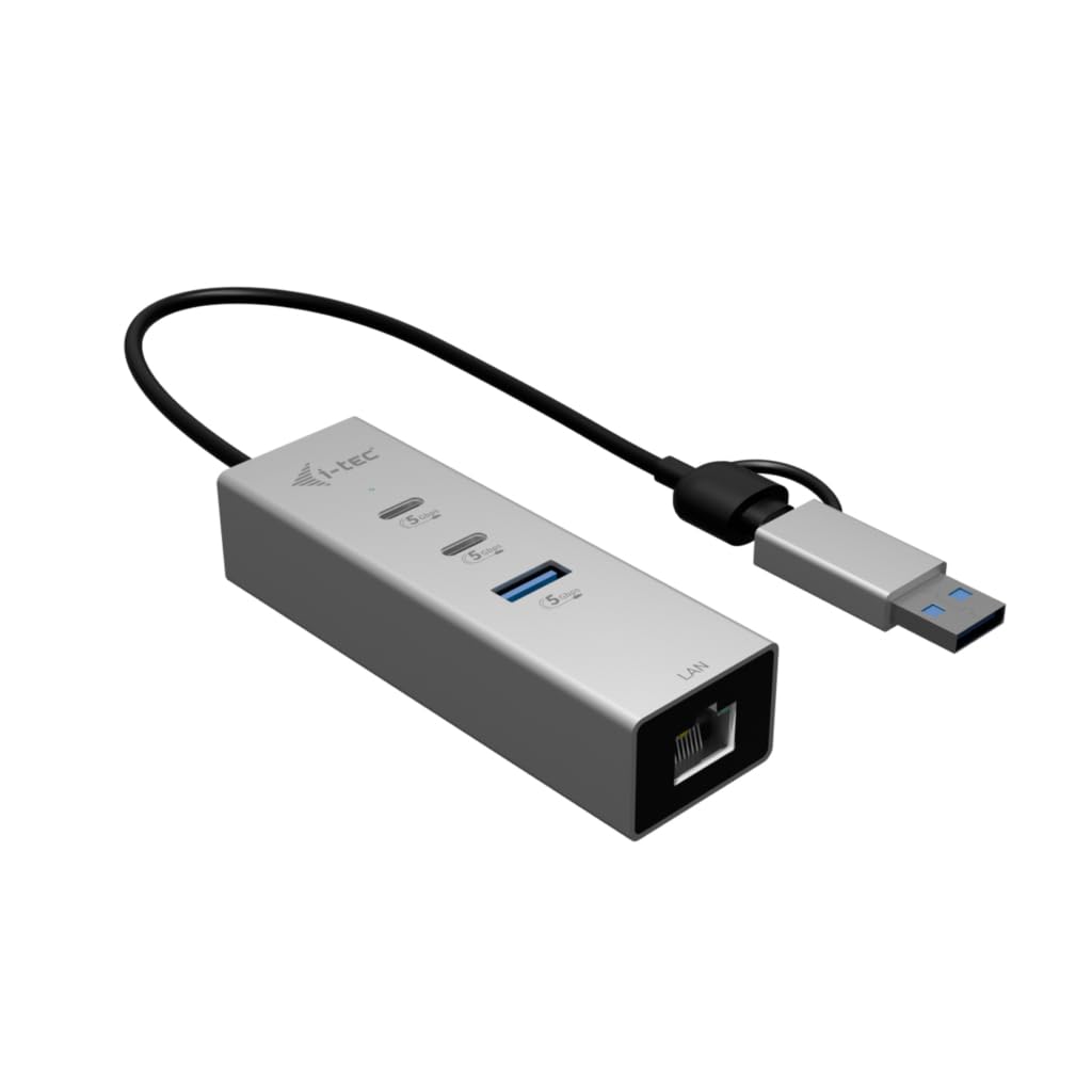 i-tec Hub・2 x USB-C 3.2 Gen 1 + 1 x USB-A (CAMETALG325HUB