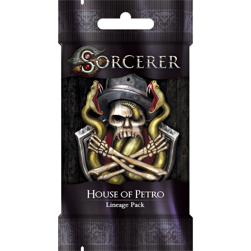 White Wizard Games | Sorcerer: House Of Petro Lineage Pack | Card Game Lineage Expansion, Sorcerer Compatibility, Complete Ritualist Lineage Deck With Loa Cards | 2-4 Players | 30-90 Minutes