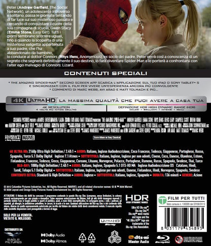 Amazing Spider-Man (The) (4K Ultra Hd + Blu-Ray Hd)