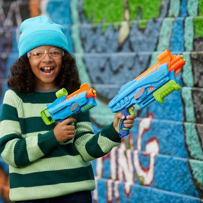 NERF Elite Junior Ultimate Starter Set, 2 Easy Play Blasters, 15 Darts for Kids Outdoor Games, Ages 6 & Up