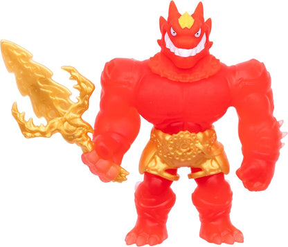 Goo Jitzu, Blazagon, Stretchy Collectible Action Figure, With Unique Goo Filling & Weapon, Tactile Sensory Toy That Stretches Up To 3x Its Size