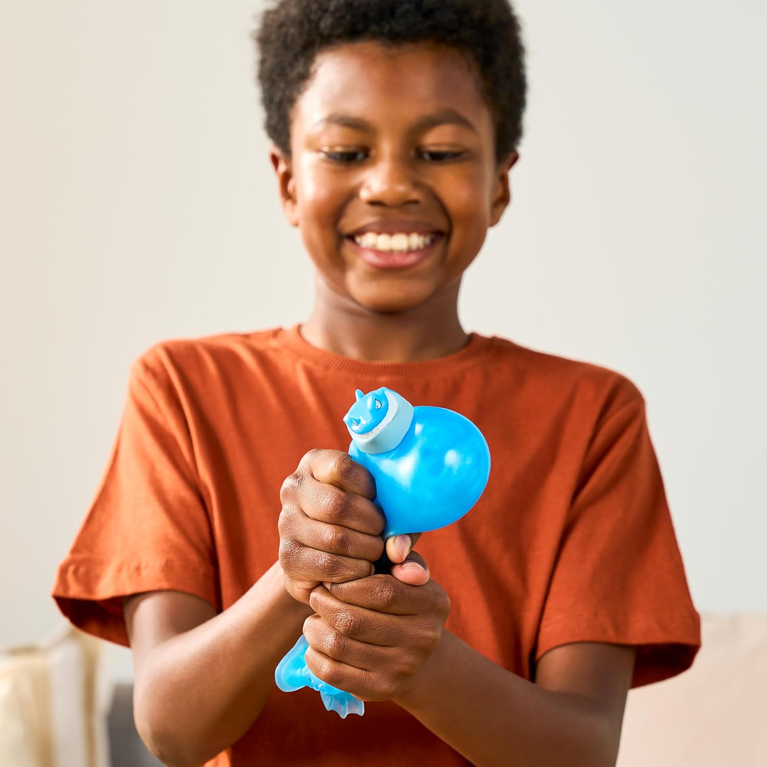 Goo Jitzu, Thrash, Stretchy Collectible Action Figure, With Unique Goo Filling & Weapon, Tactile Sensory Toy That Stretches Up To 3x Its Size