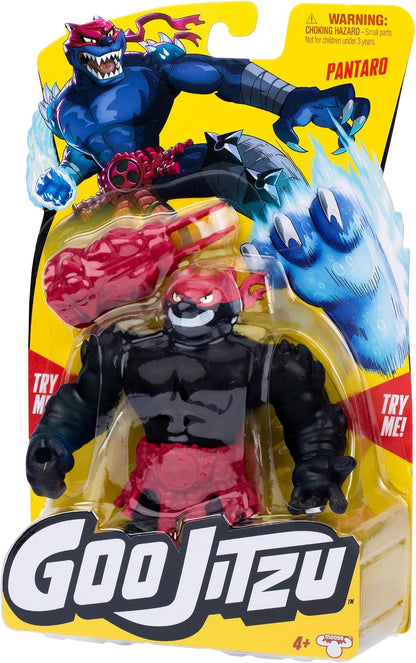 Goo Jitzu, Pantaro, Stretchy Collectible Action Figure, With Unique Goo Filling & Weapon, Tactile Sensory Toy That Stretches Up To 3x Its Size