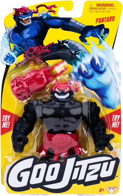 Goo Jitzu, Pantaro, Stretchy Collectible Action Figure, With Unique Goo Filling & Weapon, Tactile Sensory Toy That Stretches Up To 3x Its Size