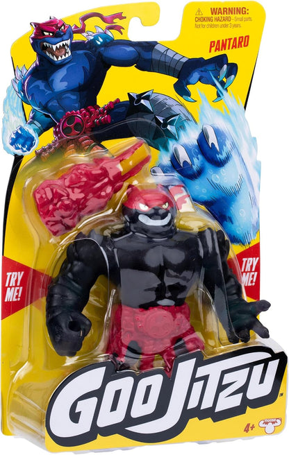 Goo Jitzu, Pantaro, Stretchy Collectible Action Figure, With Unique Goo Filling & Weapon, Tactile Sensory Toy That Stretches Up To 3x Its Size