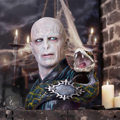 Nemesis Now Harry Potter Lord Voldemort Bust Figurine, Nemesis Now Harry Potter Lord Voldemort-Busto 30,5 cm, Multicolore (B5792U1)