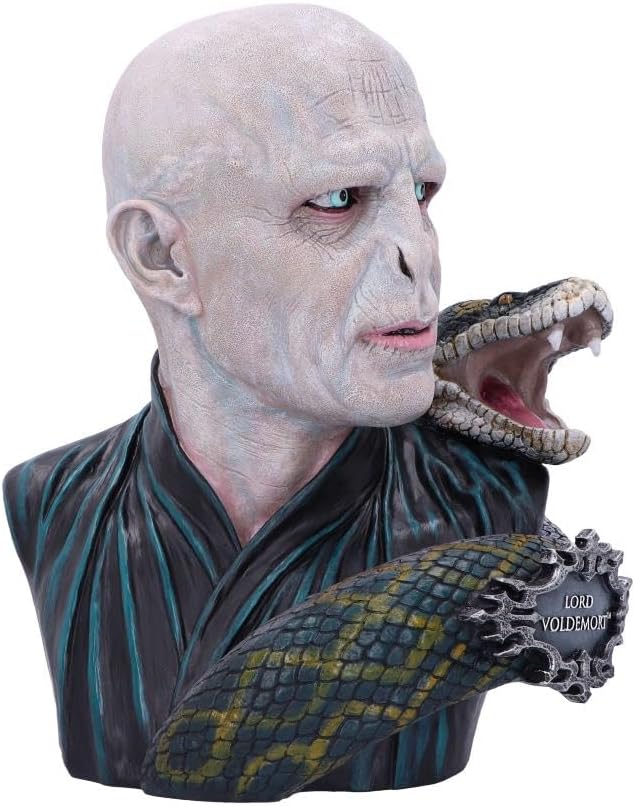 Nemesis Now Harry Potter Lord Voldemort Bust Figurine, Nemesis Now Harry Potter Lord Voldemort-Busto 30,5 cm, Multicolore (B5792U1)