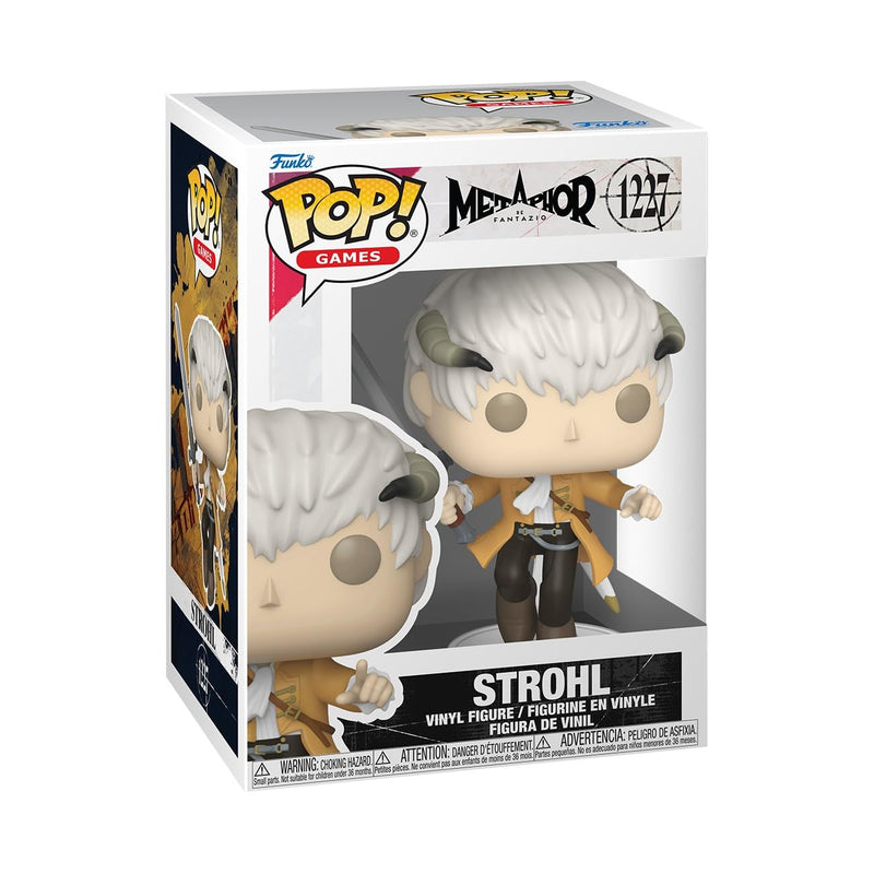 Funko POP! Games: Metaphor Refantazio - Strohl - Figura in vinile da collezione - Idea regalo - Prodotto ufficiale - Giocattoli per bambini e adulti - Modello di figura per collezionisti
