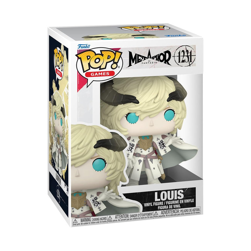 Funko POP! Games: Metaphor Refantazio - Louis - Figura in vinile da collezione - Idea regalo - Prodotto ufficiale - Giocattoli per bambini e adulti - Modello di figura per collezionisti