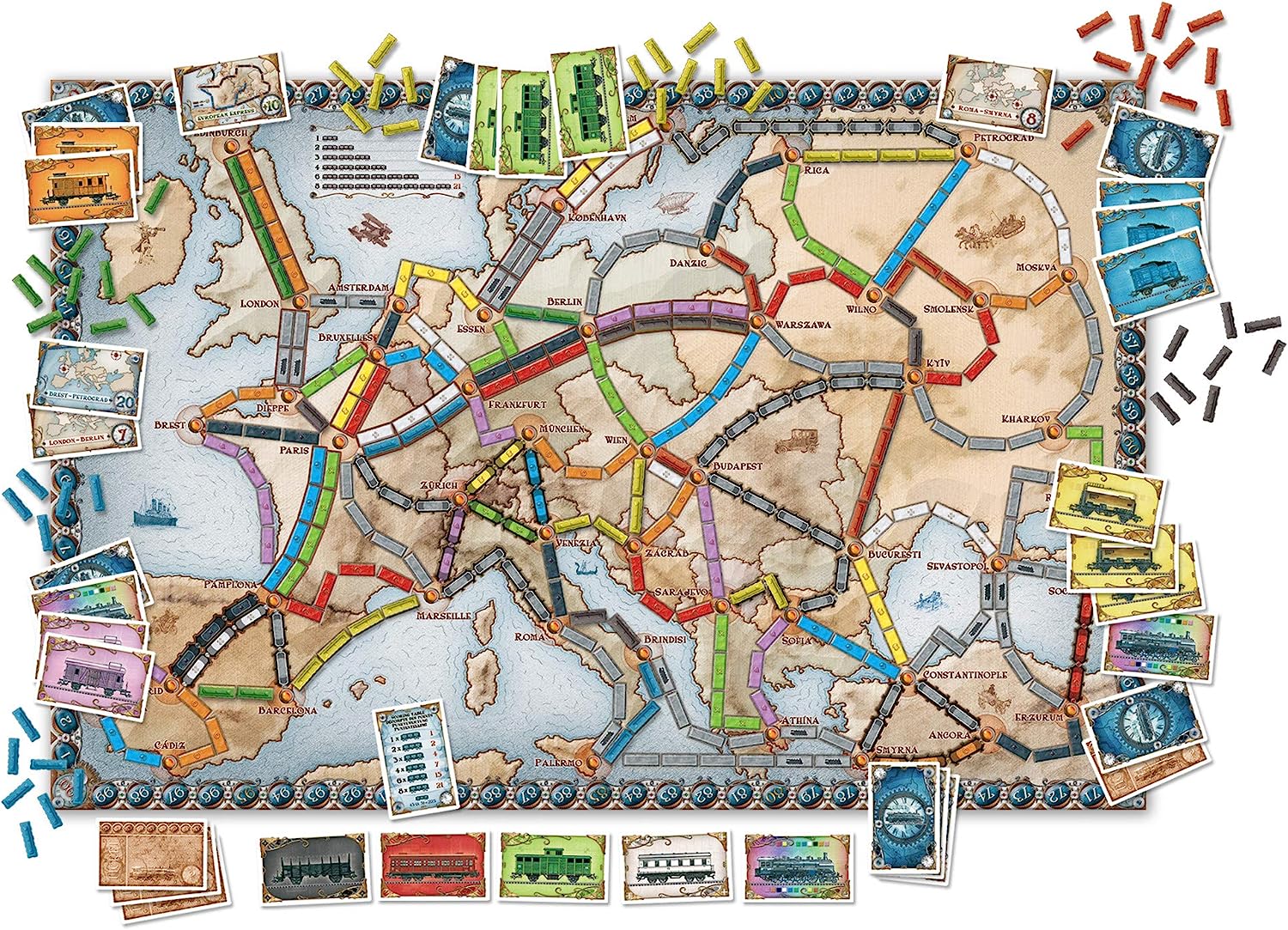 Ticket to ride Europe