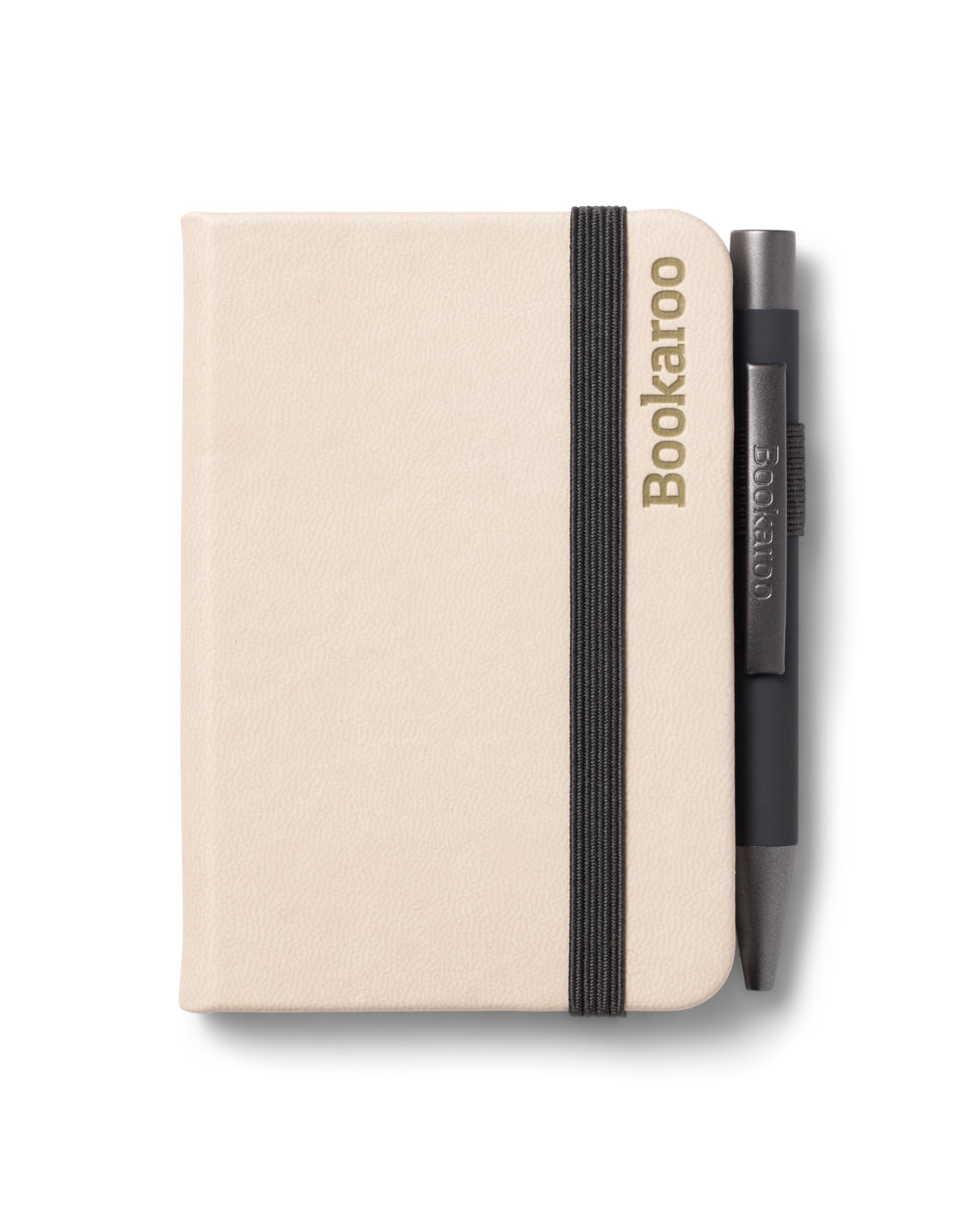 IF Bookaroo Notebook - A7 Pocket and Handbag size Notebook plus Black Ballpoint Pen, 192 pages