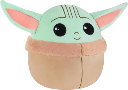 Squishmallows SQDI01992 - Star Wars Grogu 20 cm, offizielles Jazwares Plüsch, superweiches Kuscheltier