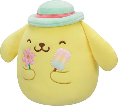 Sanrio Squishmallow Plush Figure Hello Kitty And Friends Seize The Moment Pompompurin Popsicle 20 Cm