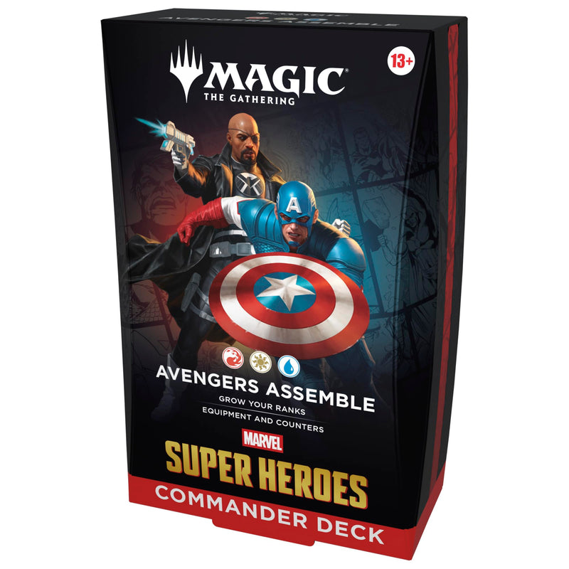 Magic: The Gathering | Marvel Super Heroes Commander Deck - Avengers Assemble