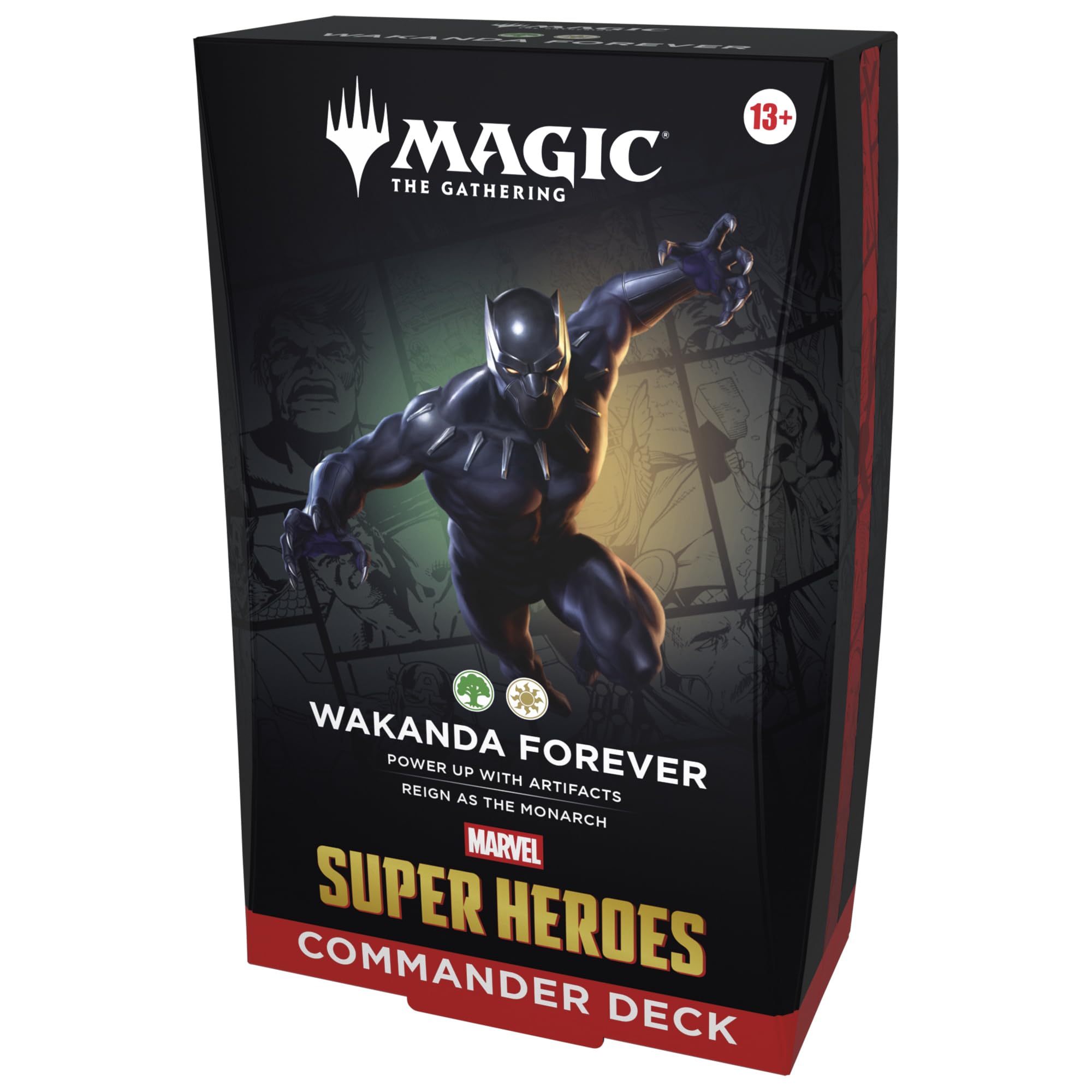 Magic: The Gathering | Marvel Super Heroes Commander Deck - Wakanda Forever