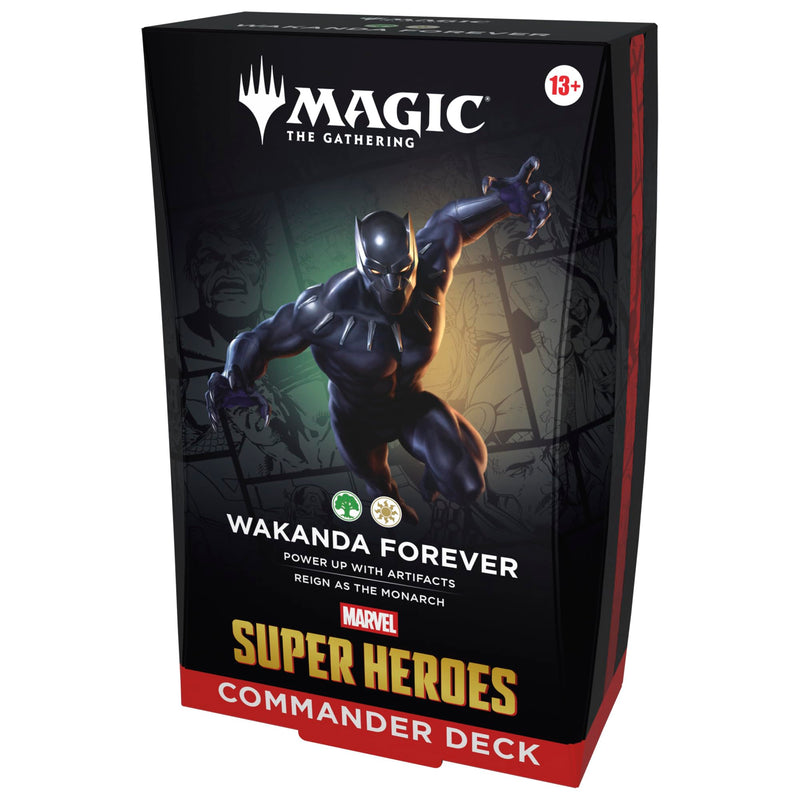 Magic: The Gathering | Marvel Super Heroes Commander Deck - Wakanda Forever