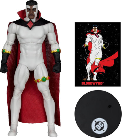 DC Direct Page Punchers Action Figure Bloodwynd (Justice League #77) (Red Platinum Edition) 18 cm