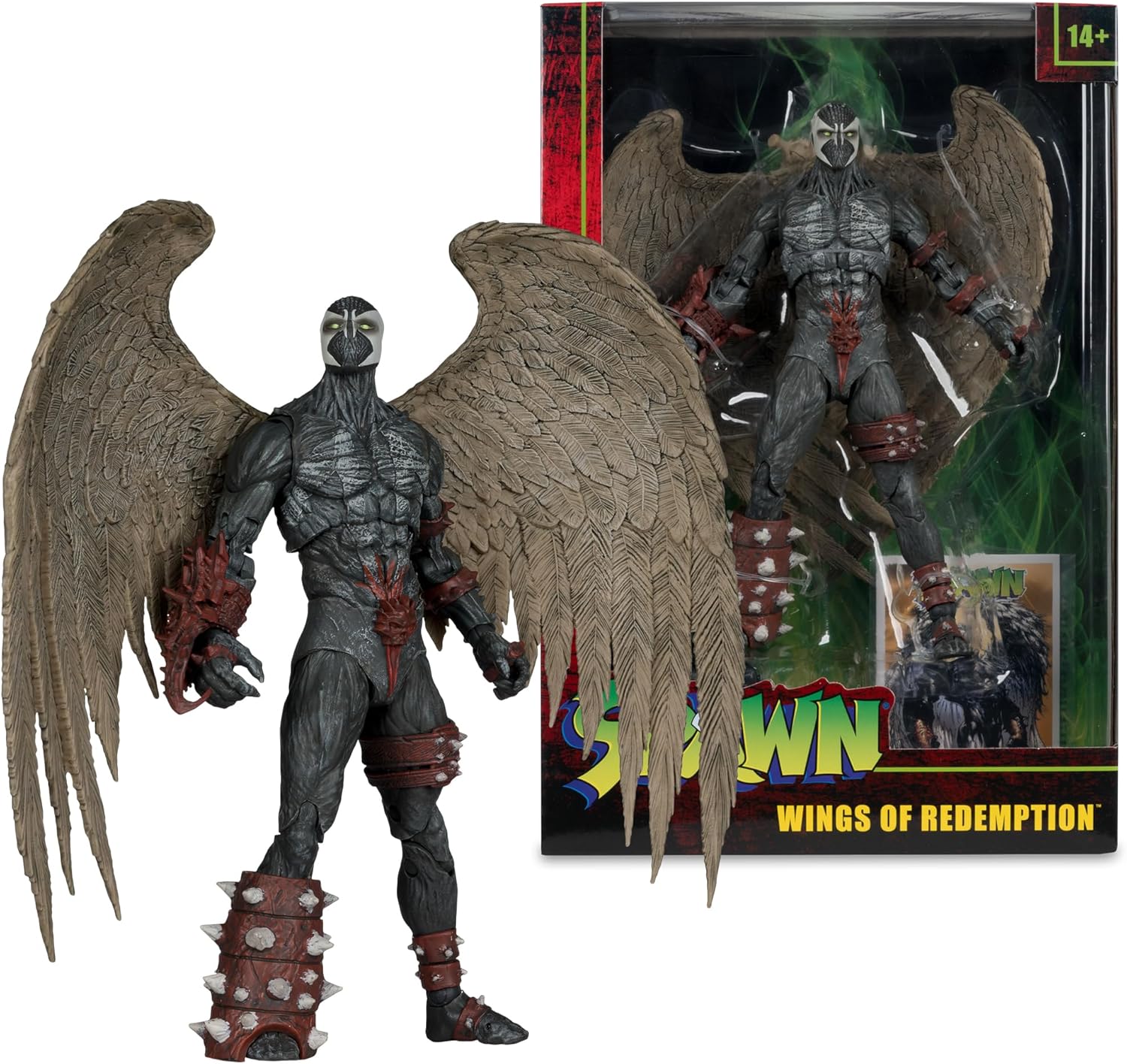 McFarlane Spawn Toy, action figure Wings of Redemption Spawn, 23 cm