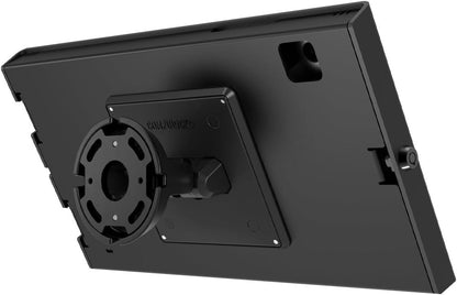 Galaxy Tab A9+ Apex Enclosure Bow Tilting Wall Mount - Black
