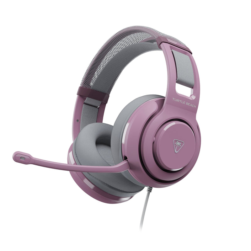 Turtle Beach Atlas 200 Lilac Mist Bedrade Multiplatform Gamingheadset | voor Xbox, PlayStation en PC met Nanoclear-drivers van 50 mm en opklap- en dempbare microfoon, Turtle Beach - Atlas 200 Mp Lilac Mist