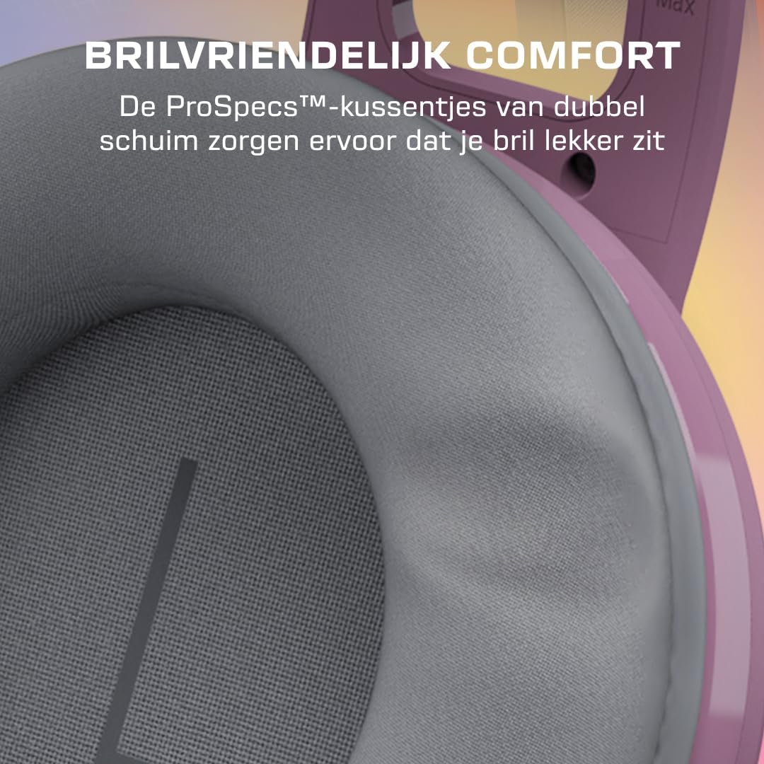 Turtle Beach Atlas 200 Lilac Mist Bedrade Multiplatform Gamingheadset | voor Xbox, PlayStation en PC met Nanoclear-drivers van 50 mm en opklap- en dempbare microfoon, Turtle Beach - Atlas 200 Mp Lilac Mist