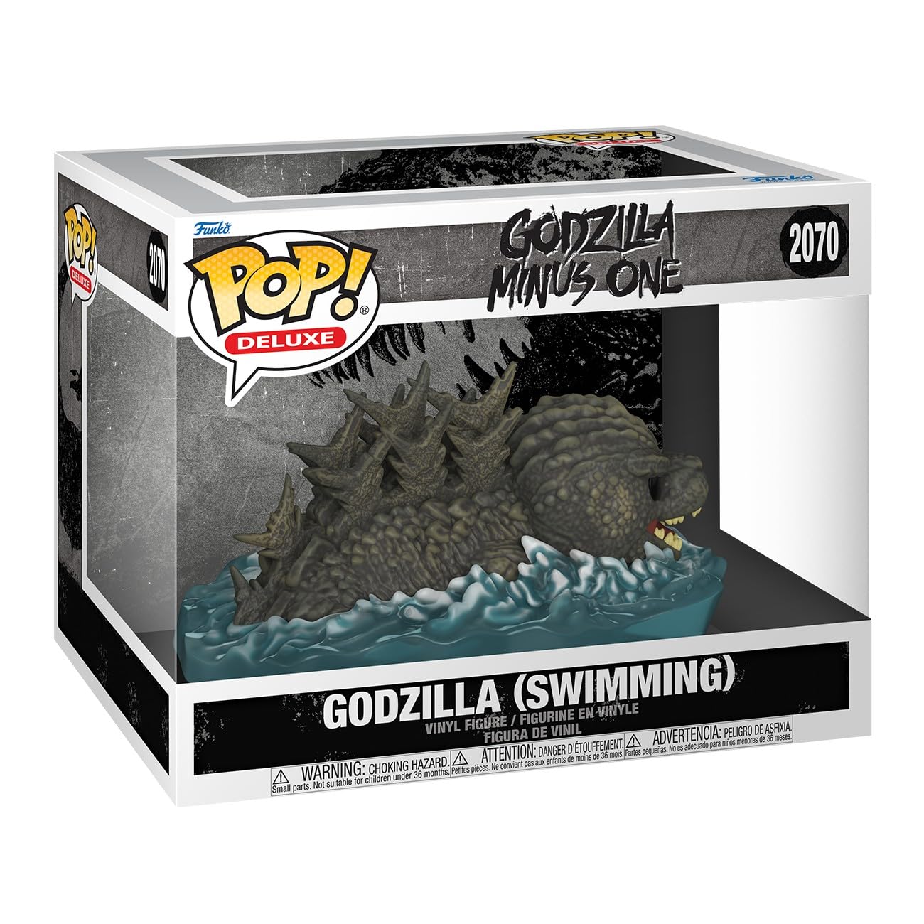 Funko POP! Deluxe: Godzilla Minus One - Swimming - Figura in vinile da collezione - Idea regalo - Prodotto ufficiale - Giocattoli per bambini e adulti - Modello di figura per collezionisti
