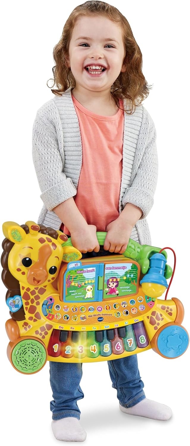VTech keyboard Jimmy Giraffe - Baby muziek speelgoed