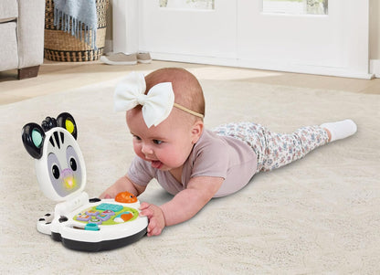 VTech educatieve baby laptop zebra - interactief speelgoed voor peuters