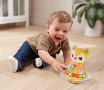 VTech educatief speelgoed - Wiebel & Leer Tuimelbeer multicolor