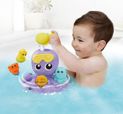 VTech badspeelgoed Spetter & Draai Octopus - interactief waterspeelgoed