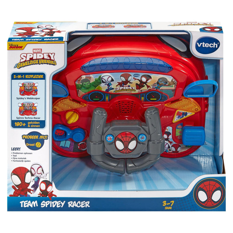 VTech speelgoedauto Team Spidey Racer - interactief speelgoed