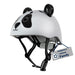 HUDORA Unisex jeugd kinderhelm Pandy, Gr. 44-47 helm, wit-zwart, 44-47 cm