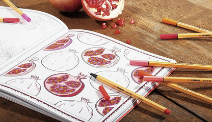 STABILO point 88 Fineliners Zwart - 3dlg.