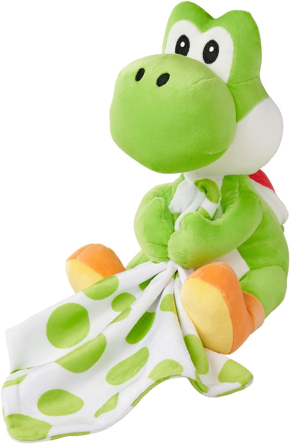 Simba My Mario Yoshi Pluche figuur (23 cm) met knuffeldoek, zacht knuffeldier voor baby's, kinderen en fans, vanaf 0 maanden