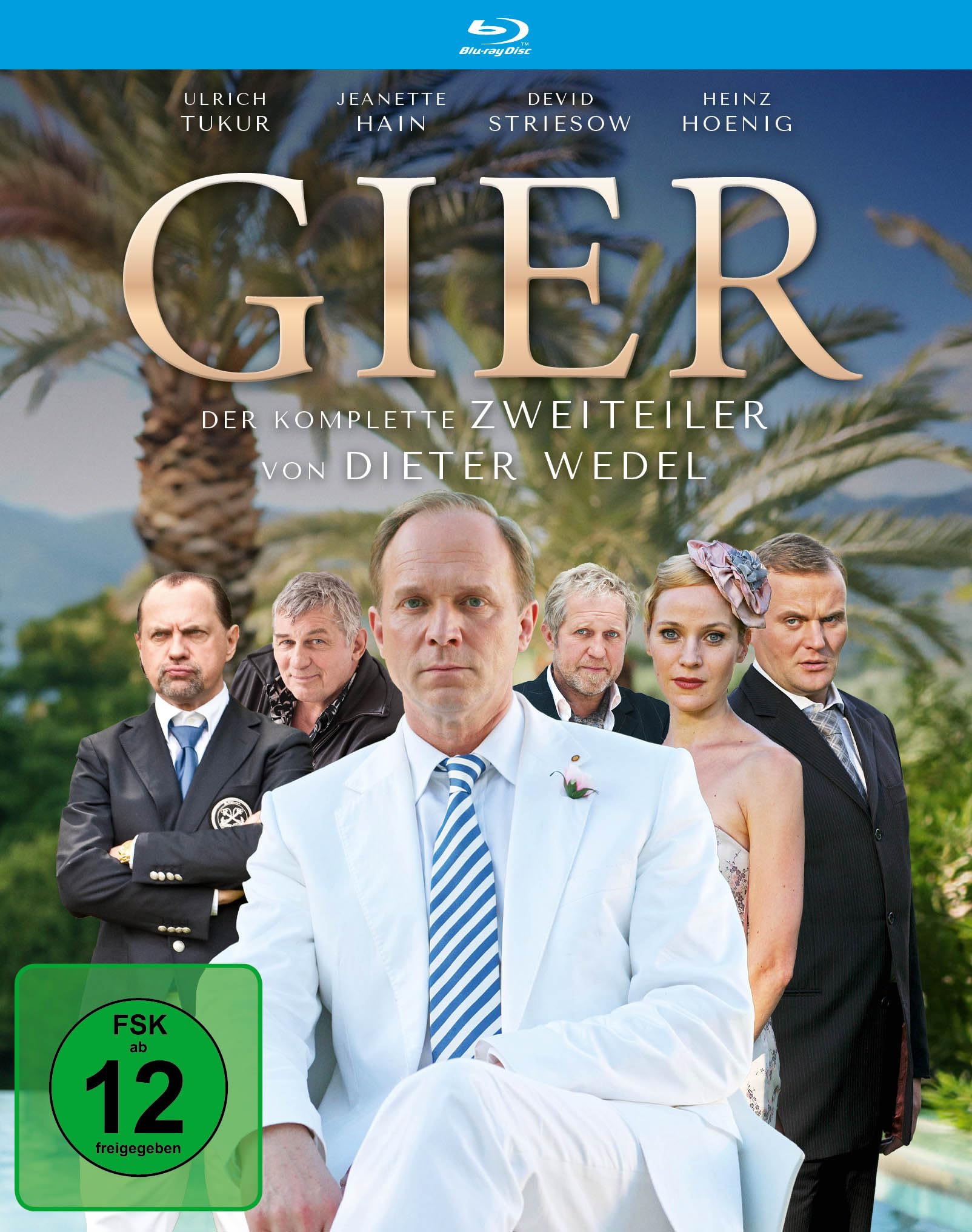 WEDEL, DIETER - GIER - DER LEGENDARE ZWEITEILER VON DIETER WEDEL