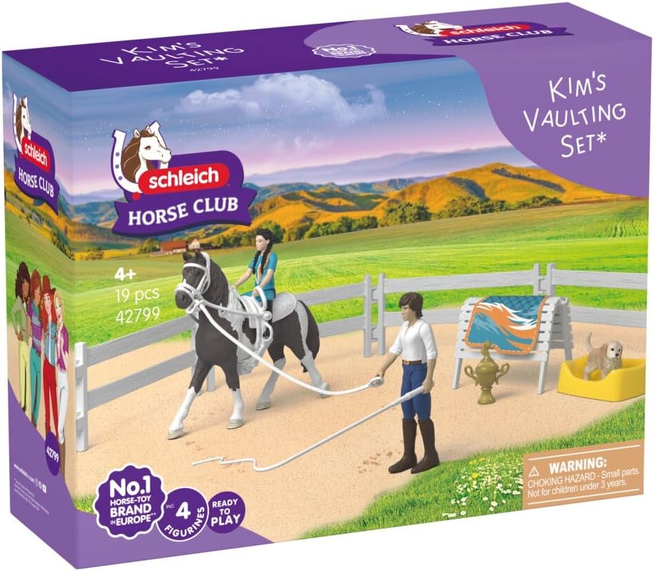 SCHLEICH HORSE CLUB | Kim’s Spring Set 42799