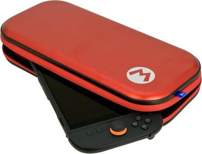 HORI Alumi Case (Mario) Beschermhoes, robuuste harde hoes van aluminium voor Nintendo Switch 2 - Officiële Nintendo lizenziert