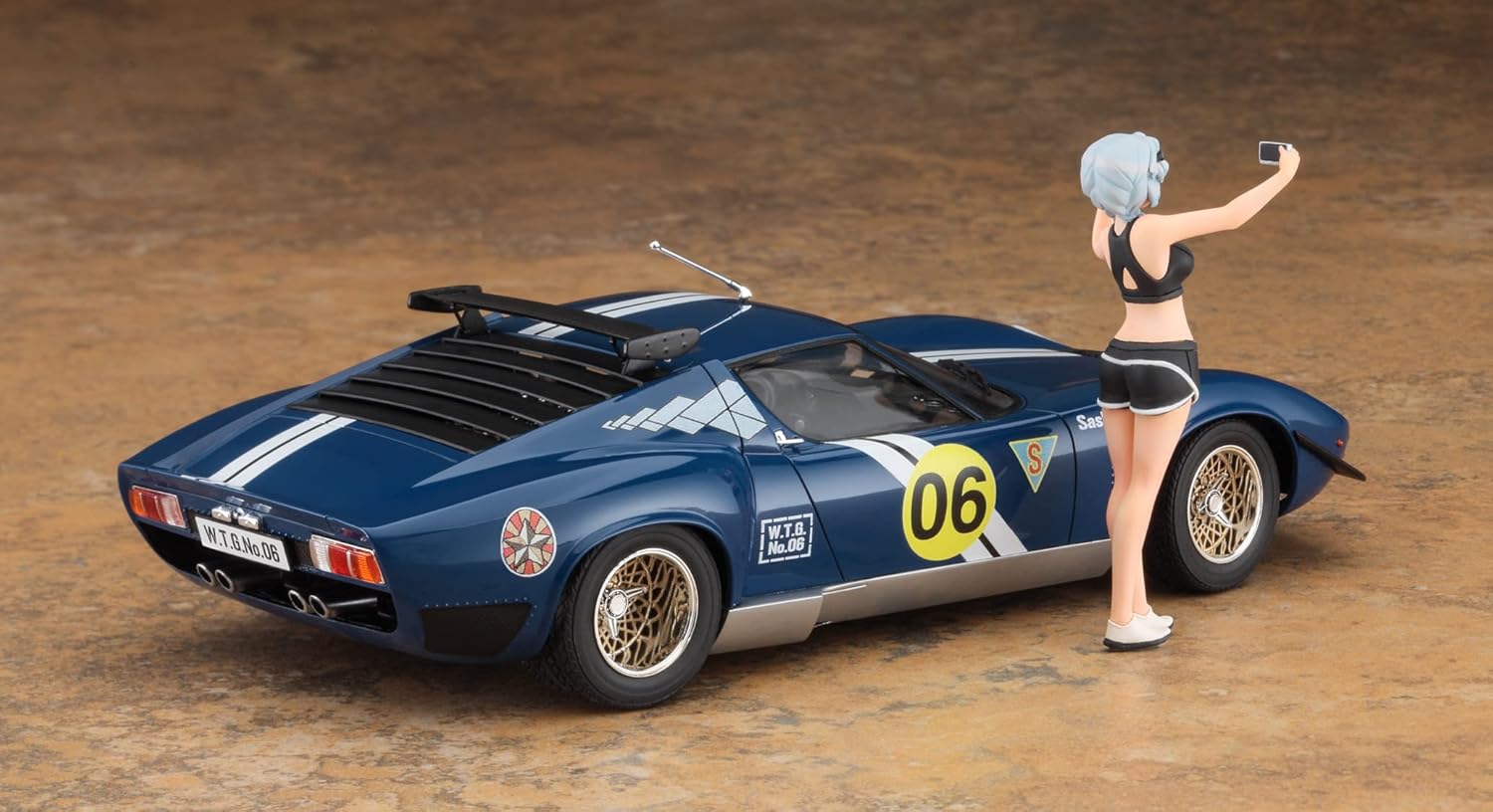 Hasegawa - 1/24 Wild Egg Girls Lamborghini Jota Svr, Sasha Ilyushina