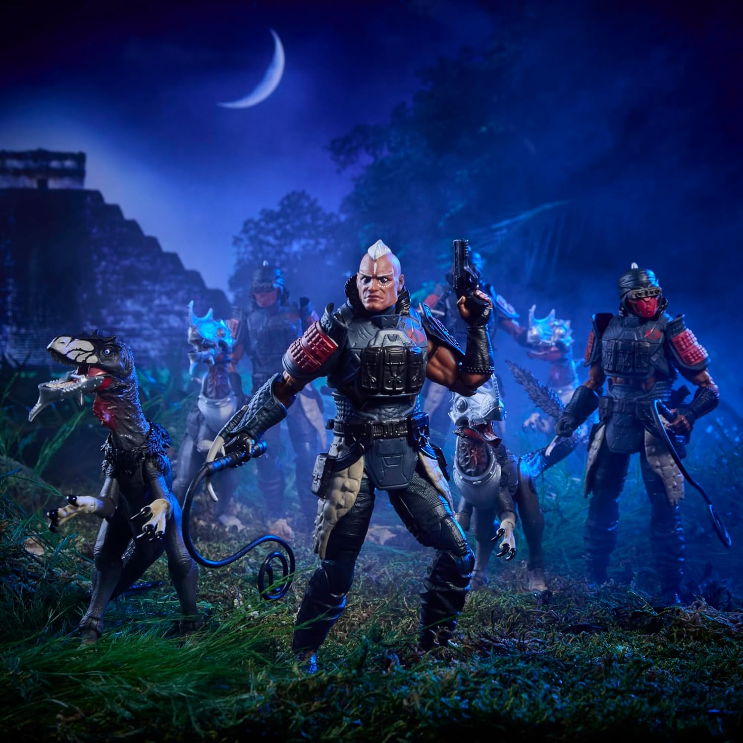 G.I. Joe Classified Series, n. 196, Professor Rottclaw e Cobra Deinonychus, Action Figure e Dinosauro Giocattolo collezionabili da 15 cm
