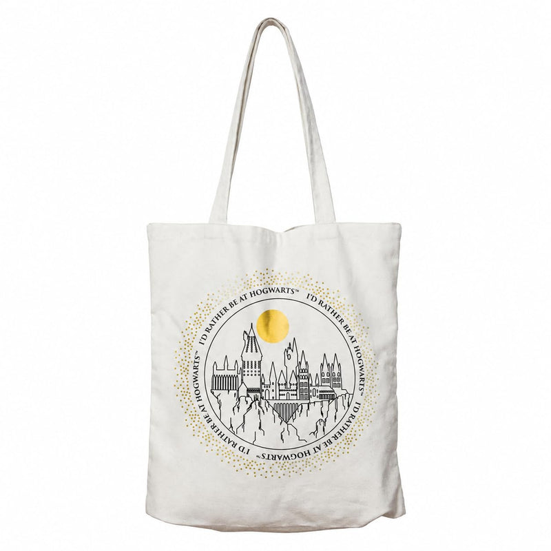 Harry Potter Hogwarts Castle Baumwoll-Tragetasche von The Carat Shop