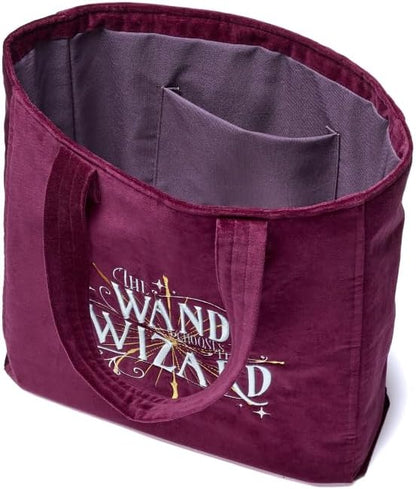 Harry Potter The Carat Shop The Zauberer Samt-Tragetasche von The Wand Chooses
