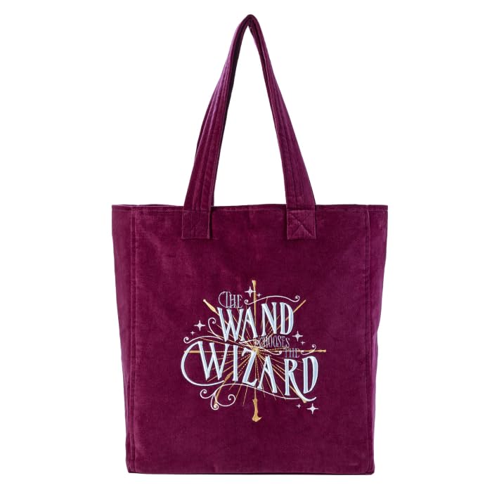 Harry Potter The Carat Shop The Zauberer Samt-Tragetasche von The Wand Chooses