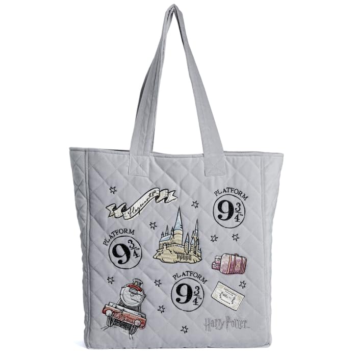 Harry Potter The Carat Shop Tragetasche aus besticktem Samt, mit Plateau-Design