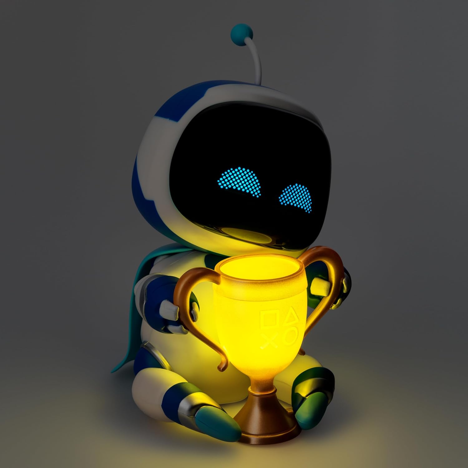 Paladone Astrobot GloBuddies Character Light – 15cm Desk Lamp with Light‑Up Eyes & Trophy - WeCool